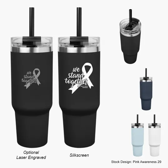 Naomi Intrepid 40 oz. Stainless Steel Tumbler — view 3