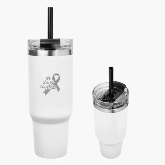 Naomi Intrepid 40 oz. Stainless Steel Tumbler — view 2