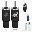 Naomi Intrepid 40 oz. Stainless Steel Tumbler — view 3