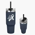 Naomi Intrepid 40 oz. Stainless Steel Tumbler — view 7