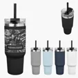 Naomi Intrepid 40 oz. Stainless Steel Tumbler