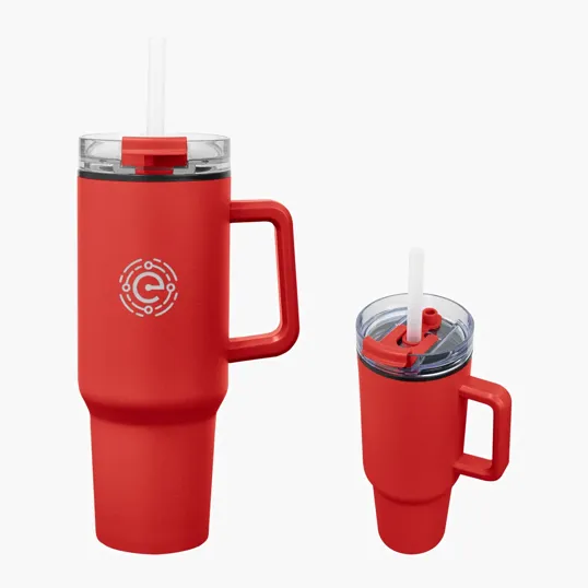 Quest Recycled Stainless Steel Tumbler, 40 oz. — view 4