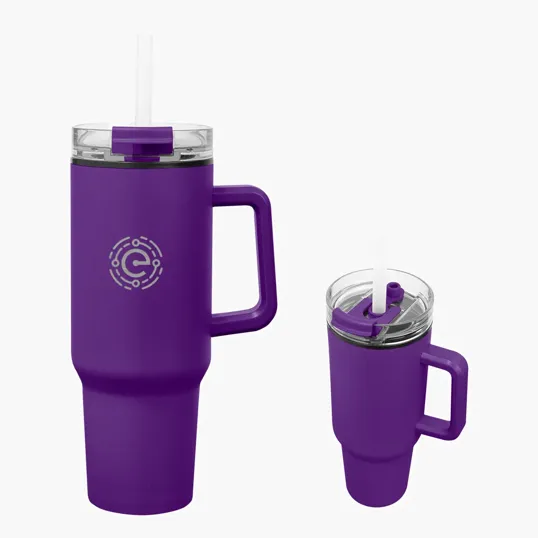 Quest Recycled Stainless Steel Tumbler, 40 oz. — view 7