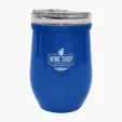 8 oz. Glass and Stainless Steel Wine Tumbler — view 2