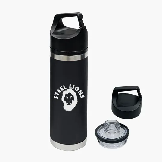 Davenport Stainless Steel Bottle, 18 oz — view 3