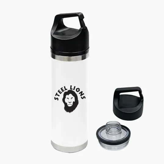 Davenport Stainless Steel Bottle, 18 oz — view 6