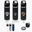 Davenport Stainless Steel Bottle, 18 oz — view 2