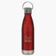 16 Oz. Swiggy Stainless Steel Bottle with Bamboo Lid — view 2
