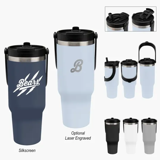 Peak Intrepid Recycled Stainless Steel Tumbler, 40 oz.