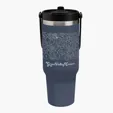 40 Oz. Intrepid Recycled Stainless Steel Tumbler with Handle — view 3