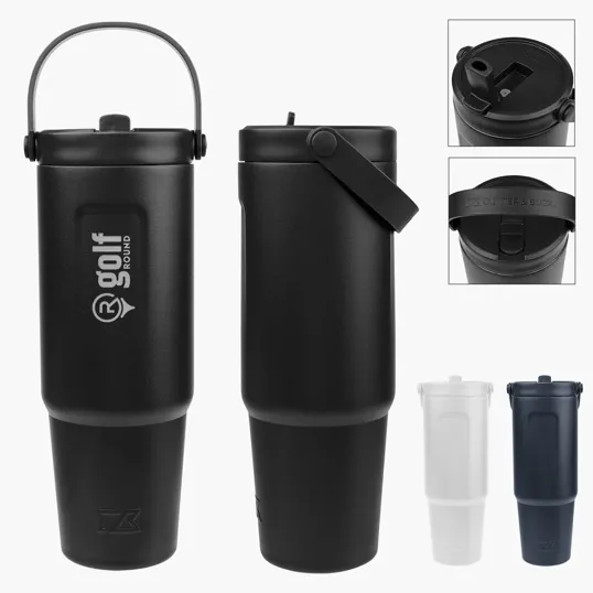 Cutter & Buck® Recycled Stainless Steel Tumbler, 32 Oz.