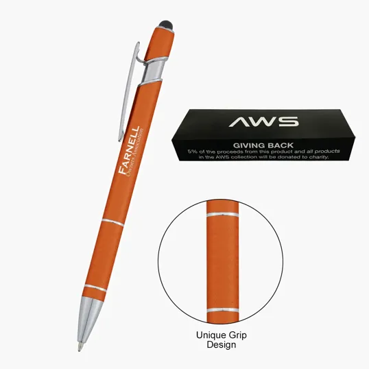 Varsi Incline Stylus Pen, Aluminum — view 3