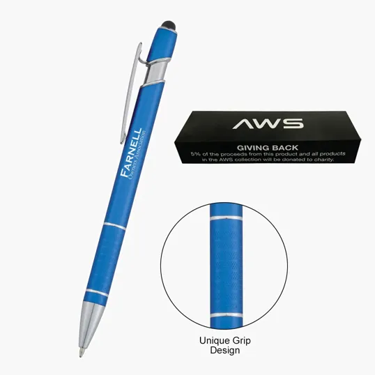 Varsi Incline Stylus Pen, Aluminum — view 6
