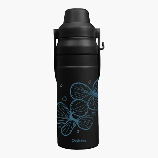 Summit Sip Recycled Stainless Steel Bottle, 24 oz — view 2