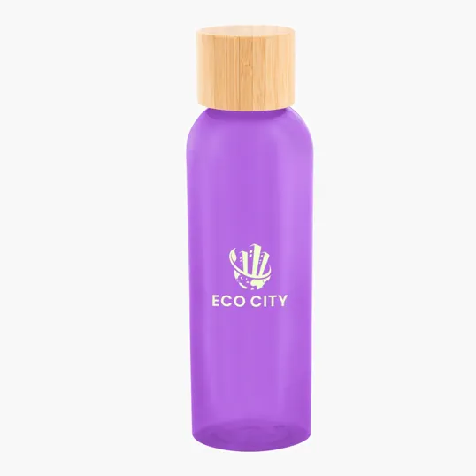 Kelly rPET Bottle With Bamboo Lid — view 7