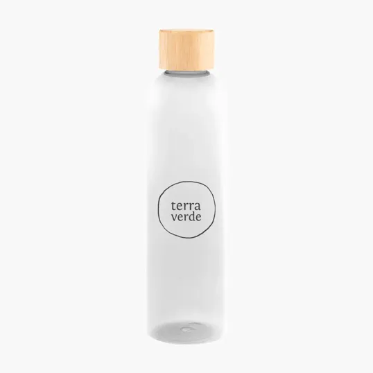 Jordan rPET Bottle with Bamboo Lid, 32 oz — view 2
