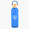 Ally rPET Bottle with Bamboo Lid and Easy Carry Handle, 20 oz — view 3