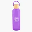 Ally rPET Bottle with Bamboo Lid and Easy Carry Handle, 20 oz — view 7