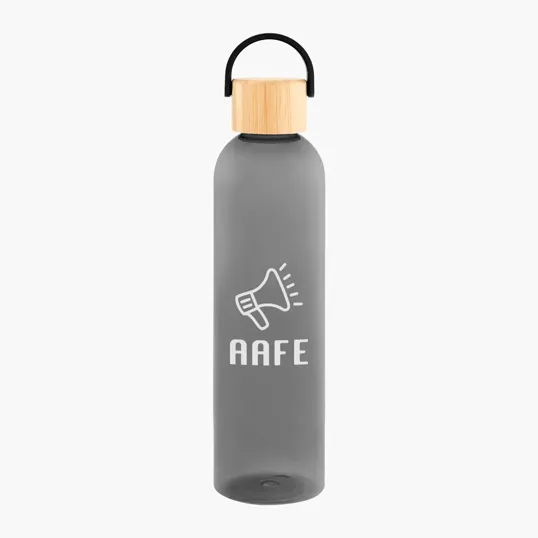 Jeffrey rPET Bottle with Bamboo Lid and Easy Carry Handle, 32 oz — view 4