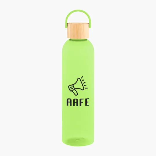 Jeffrey rPET Bottle with Bamboo Lid and Easy Carry Handle, 32 oz — view 5