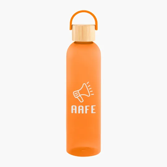 Jeffrey rPET Bottle with Bamboo Lid and Easy Carry Handle, 32 oz — view 6