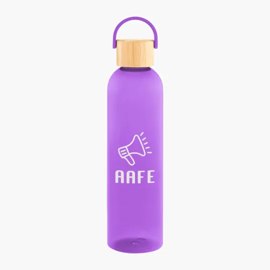 Jeffrey rPET Bottle with Bamboo Lid and Easy Carry Handle, 32 oz — view 7