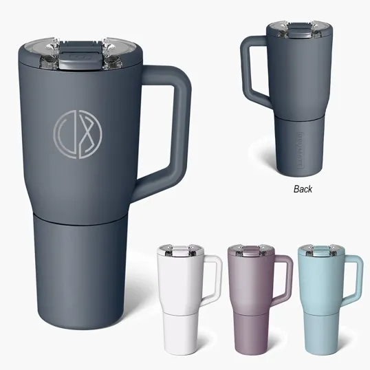 BruMate Muv 35 oz. Stainless Steel Tumbler with Silicone Sleeve