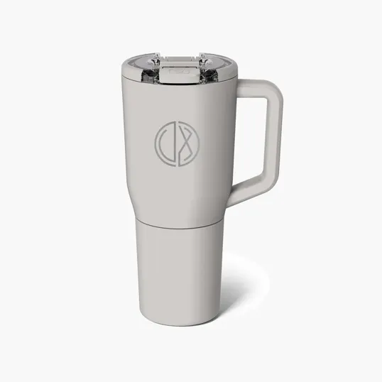 BruMate Muv 35 oz. Stainless Steel Tumbler with Silicone Sleeve — view 2