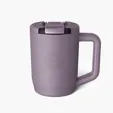 15 Oz. BruMate Muv Tumbler with Handle and BevLock Lid — view 4