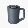 15 Oz. BruMate Muv Tumbler with Handle and BevLock Lid — view 5