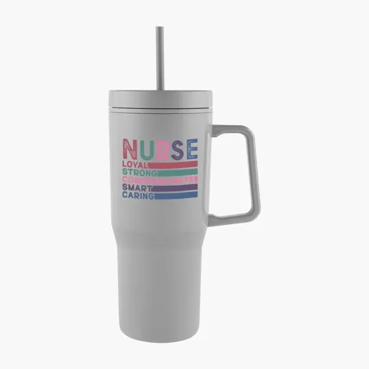Intrepid Recycled PS Double Wall Tumbler, 28 oz. — view 4
