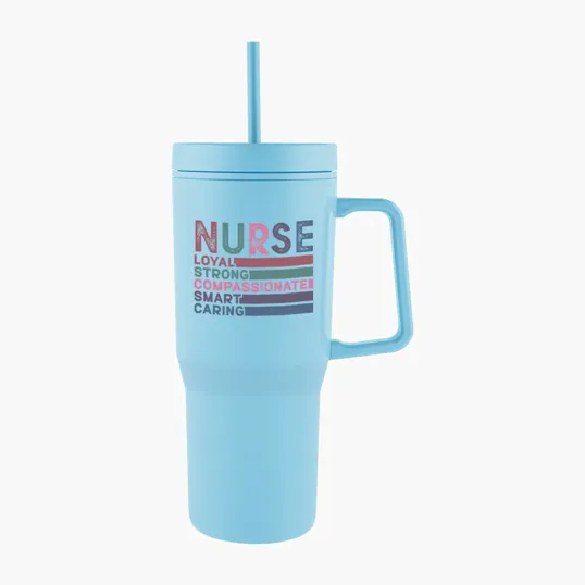 Intrepid Recycled PS Double Wall Tumbler, 28 oz. — view 3