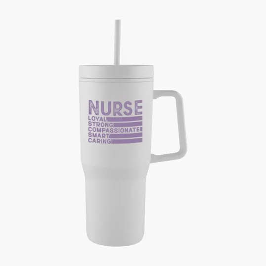 Intrepid Recycled PS Double Wall Tumbler, 28 oz. — view 11