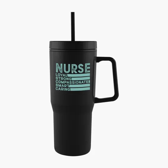 Intrepid Recycled PS Double Wall Tumbler, 28 oz. — view 7