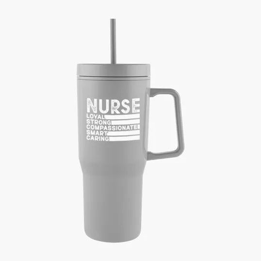 Intrepid Recycled PS Double Wall Tumbler, 28 oz. — view 9