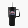 Intrepid Recycled PS Double Wall Tumbler, 28 oz. — view 2