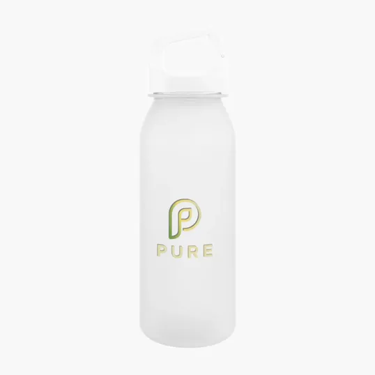 Brooke rPET Bottle with Easy Carry Handle, 20 oz — view 2