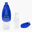 21 Oz. Recycled Pet Water Bottle & Dispensing Bowl — view 2