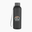 Morgan rPET Rubberized Bottle with Carry Strap, 20 oz — view 2