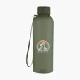 Morgan rPET Rubberized Bottle with Carry Strap, 20 oz — view 5
