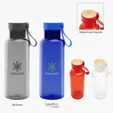 20 oz. rPET Bottle with Bamboo Accent Lid and Silicone Handle