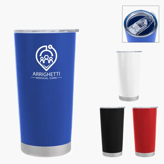 Reese 21 oz. Recycled PP Tumbler with Stainless Steel Base