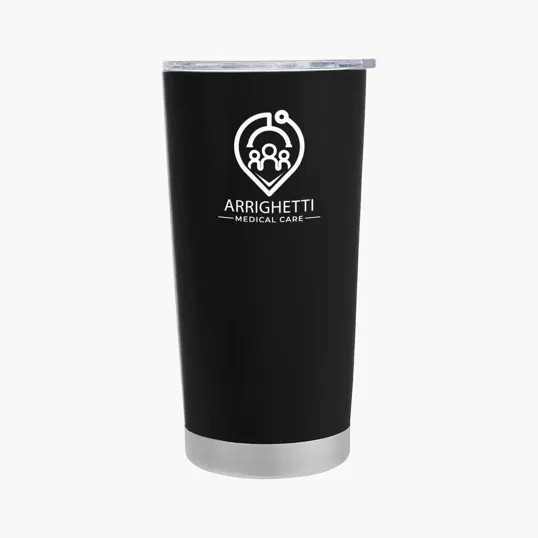 Reese 21 oz. Recycled PP Tumbler with Stainless Steel Base — view 2