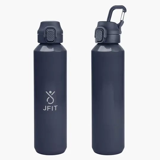 Travis Recycled Aluminum Bottle with Carabiner, 27 oz — view 9