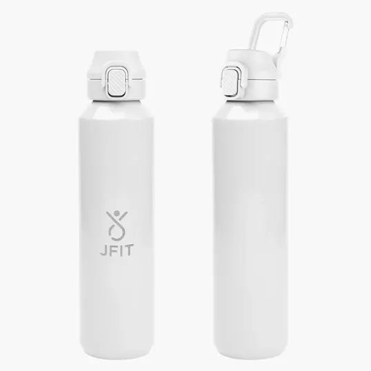 Travis Recycled Aluminum Bottle with Carabiner, 27 oz — view 13