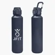 Travis Recycled Aluminum Bottle with Carabiner, 27 oz — view 17