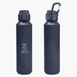 Travis Recycled Aluminum Bottle with Carabiner, 27 oz — view 9