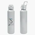 Travis Recycled Aluminum Bottle with Carabiner, 27 oz — view 4