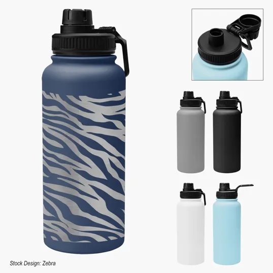 Austin Recycled Stainless Steel Bottle, 32 oz.