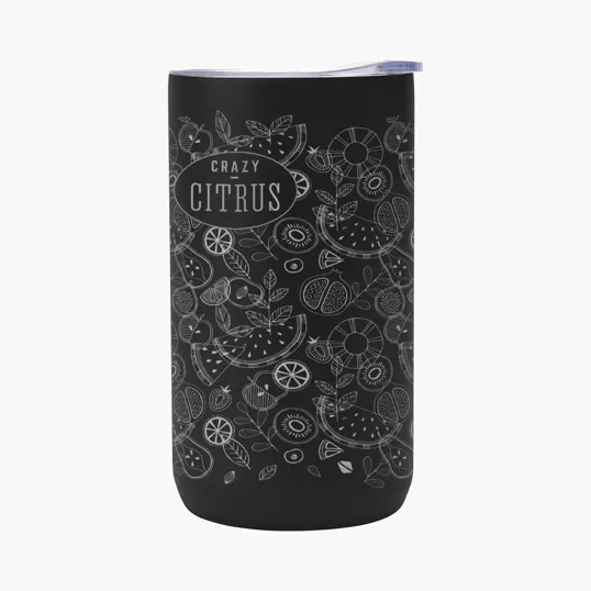 12 Oz. Full Laser 4-In-1 Double Walled Can Cooler — view 2